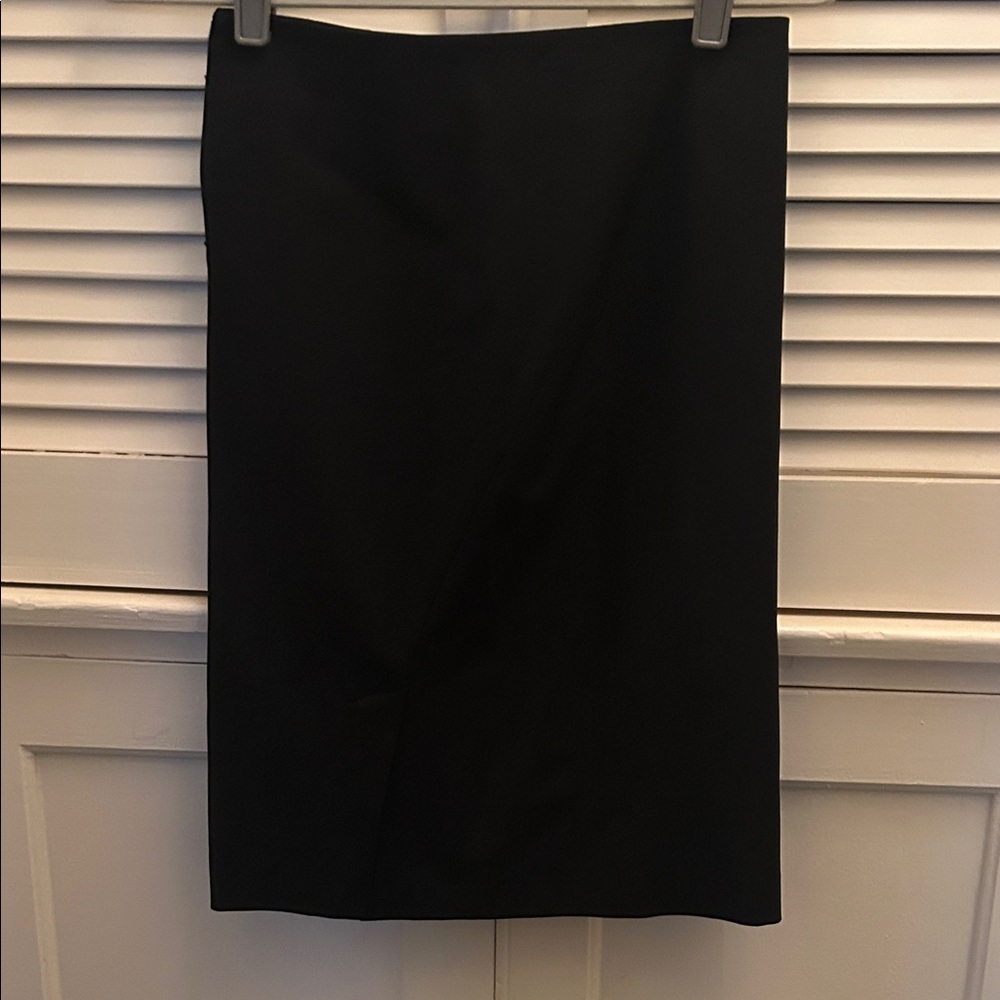 Theory Elegant Black Pencil Skirt